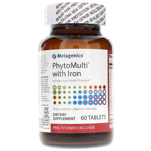 Metagenics Phytomulti W/Iron 60 Tablets - VitaHeals.com