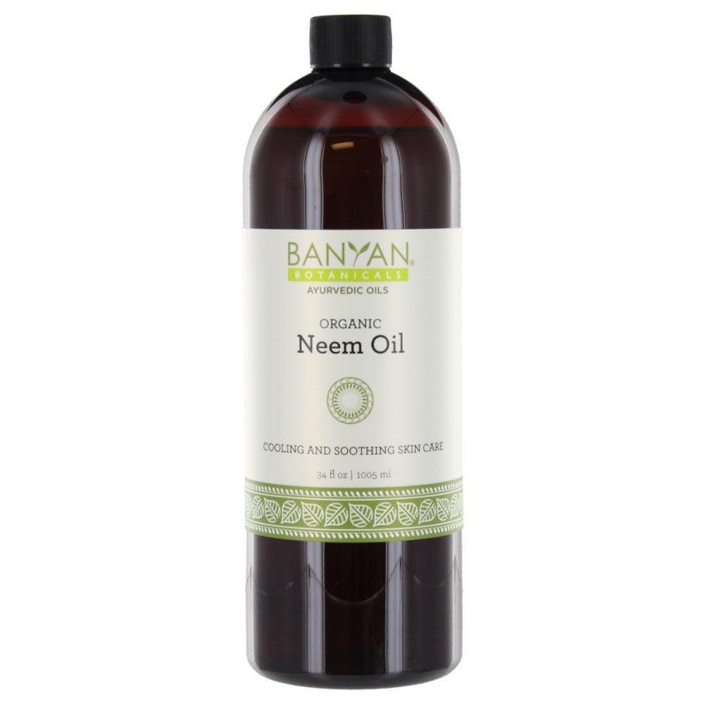 Banyan Botanicals Neem Oil, Organic 34 Oz - VitaHeals.com