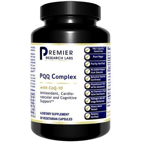 Premier Research Labs Pqq Complex With Coq10 60 Capsules Dietary Supplement 2 Pack - VitaHeals.com