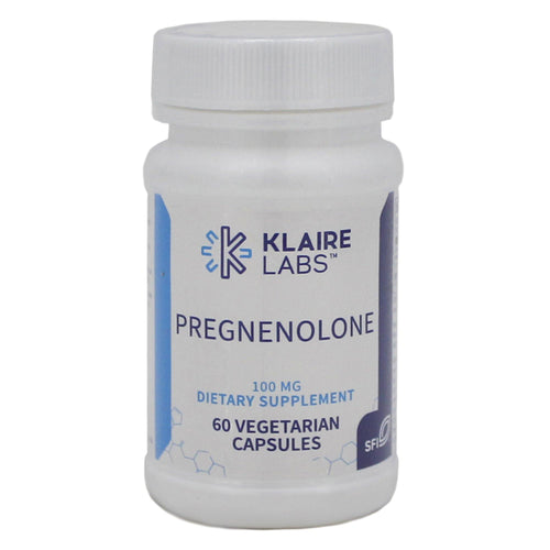 Klaire Labs Pregnenolone 100Mg 60 Count - VitaHeals.com