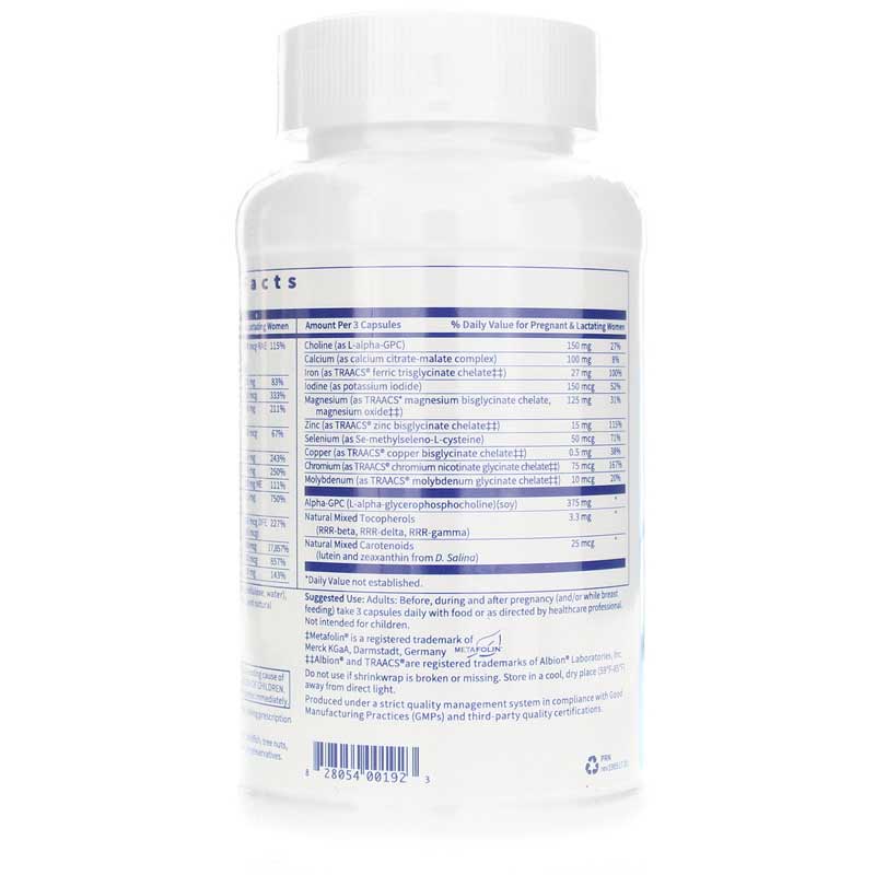 Klaire Labs Prenatal &amp; Nursing Formula