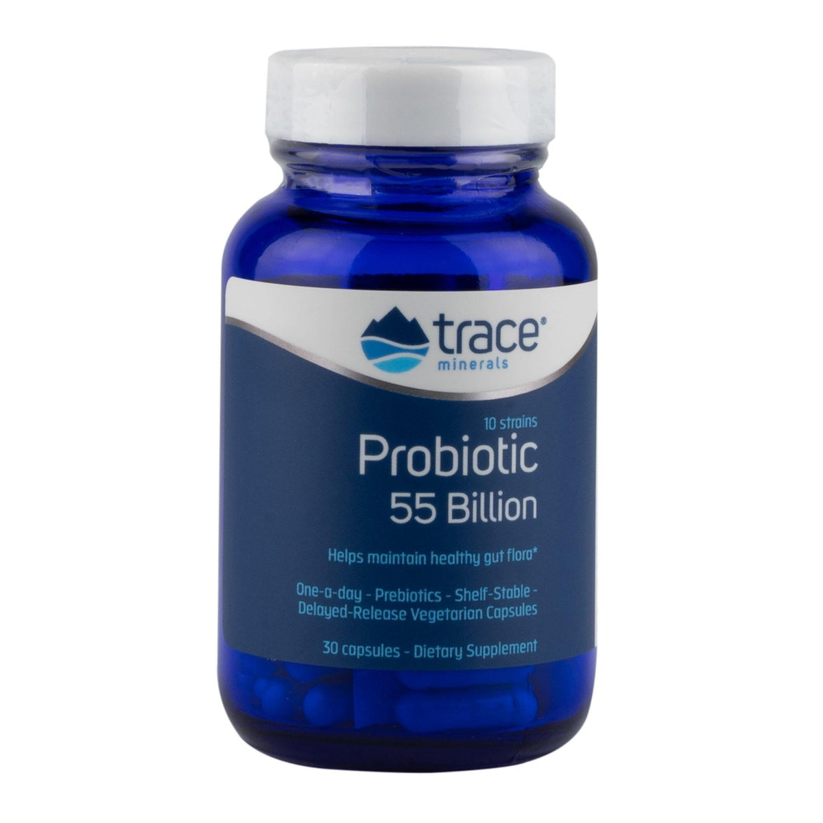 Trace Minerals Research Probiotic 55 Billion 30 Capsules - VitaHeals.com