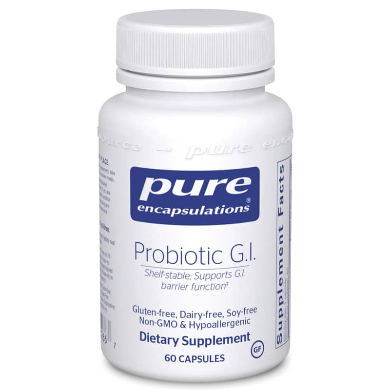 Pure Encapsulations Probiotic G.I. 60 Capsules