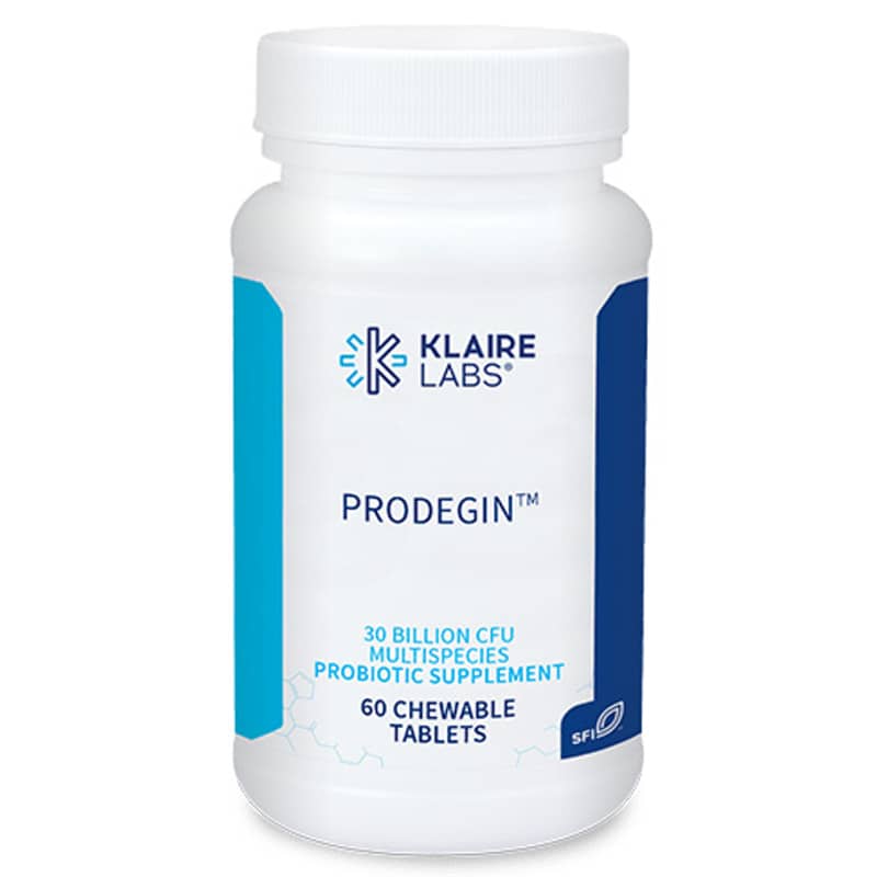 Klaire Labs Prodegin 30 Billion CFU Probiotic 60 Chewables