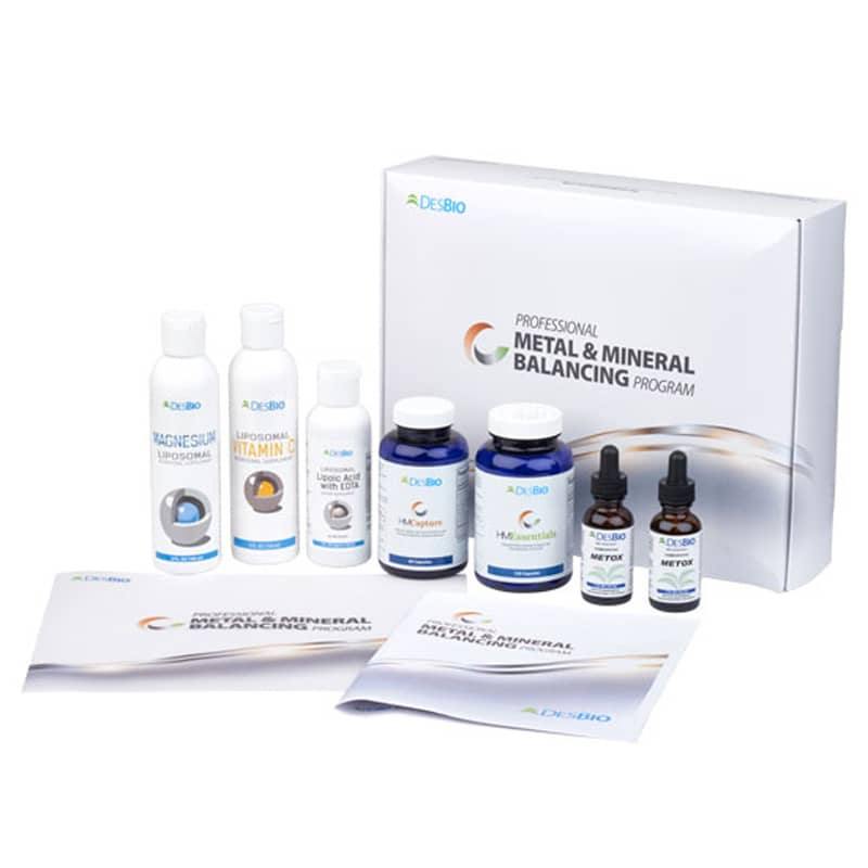 DesBio Professional Metal & Mineral Balancing Program Kit - VitaHeals.com