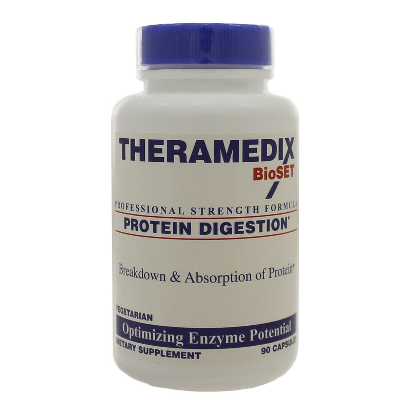 Theramedix BioSET Protein Digestion 90 Capsules - VitaHeals.com