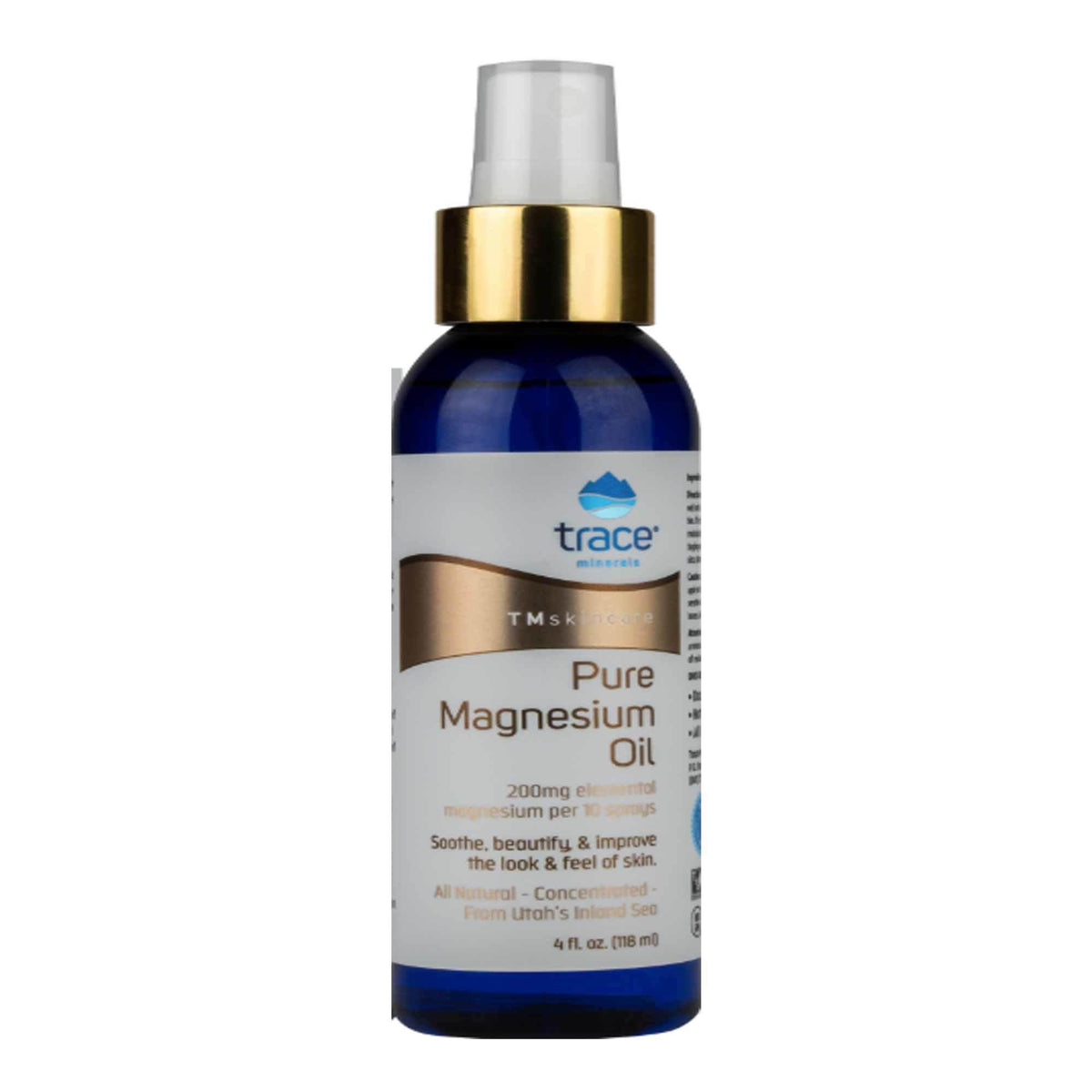 Trace Minerals Research Pure Magnesium Oil 4 Ounces - VitaHeals.com