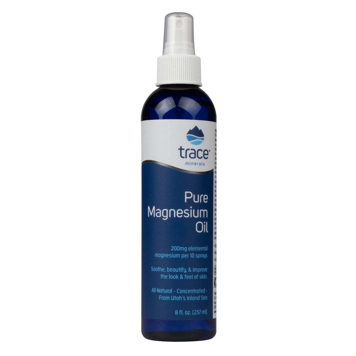 Trace Minerals Research Pure Magnesium Oil 8 Ounces - VitaHeals.com