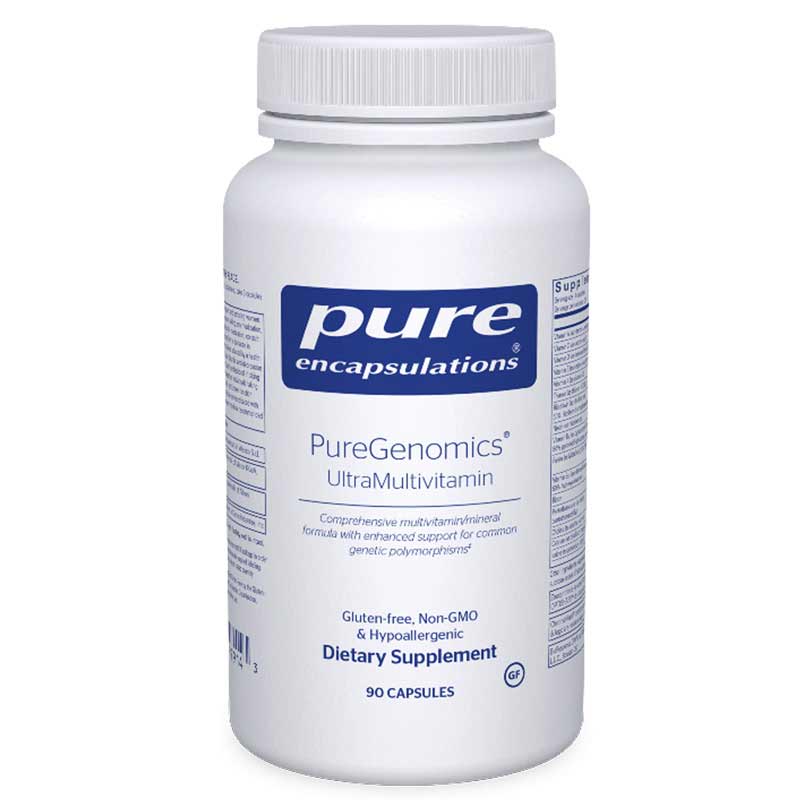 Pure Encapsulations PureGenomics UltraMultivitamin 90 Capsules