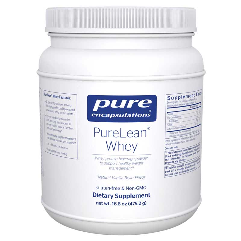 Pure Encapsulations PureLean Whey 16.8 Oz