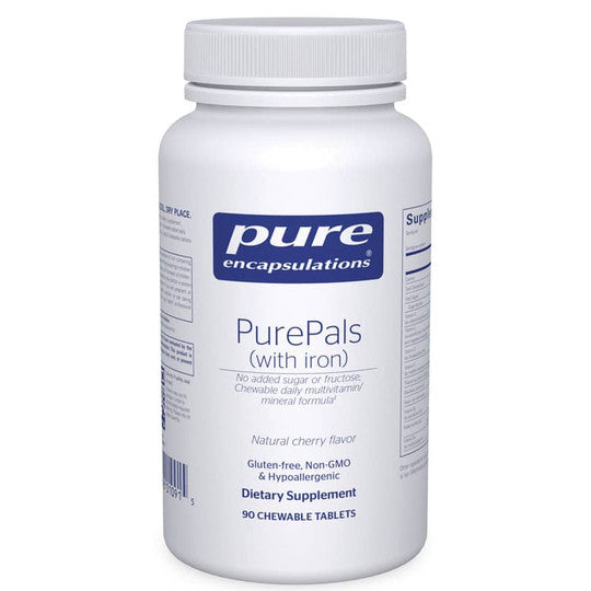 Pure Encapsulations PurePals with iron 90 Chewables