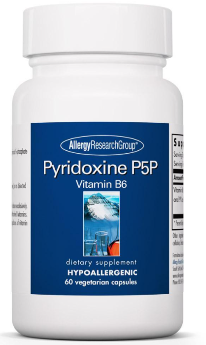 Allergy Research Group Pyridoxine P5P 60 Capsules