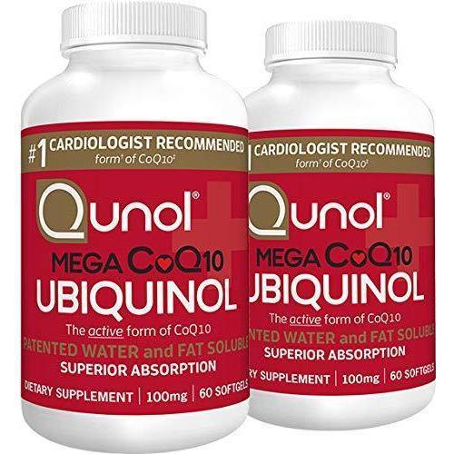 Qunol Ubiquinol Coq10 100Mg  60 Softgels Pack Of 2 - VitaHeals.com