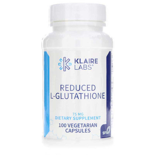 Klaire Labs Reduced Glutathione 75 Mg 100 Veg Capsules