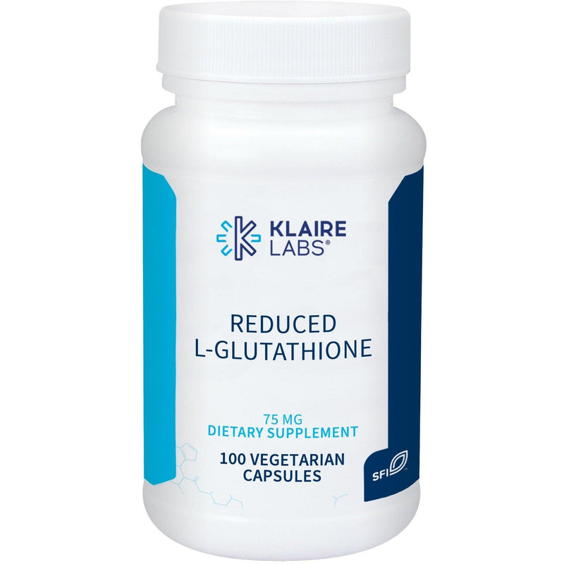 Klaire Labs Reduced L-Glutathione 100 Capsules - VitaHeals.com