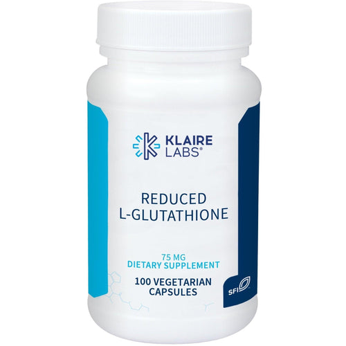 Klaire Labs Reduced L-Glutathione 100 Capsules 2 Pack - VitaHeals.com