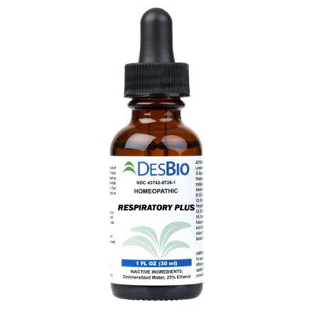 DesBio Respiratory Plus Formerly Asthma Plus 1 oz 2 Pack - VitaHeals.com