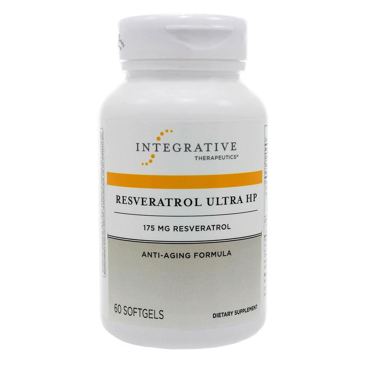 Integrative Therapeutics Resveratrol Ultra High Potency 60 Softgels - VitaHeals.com