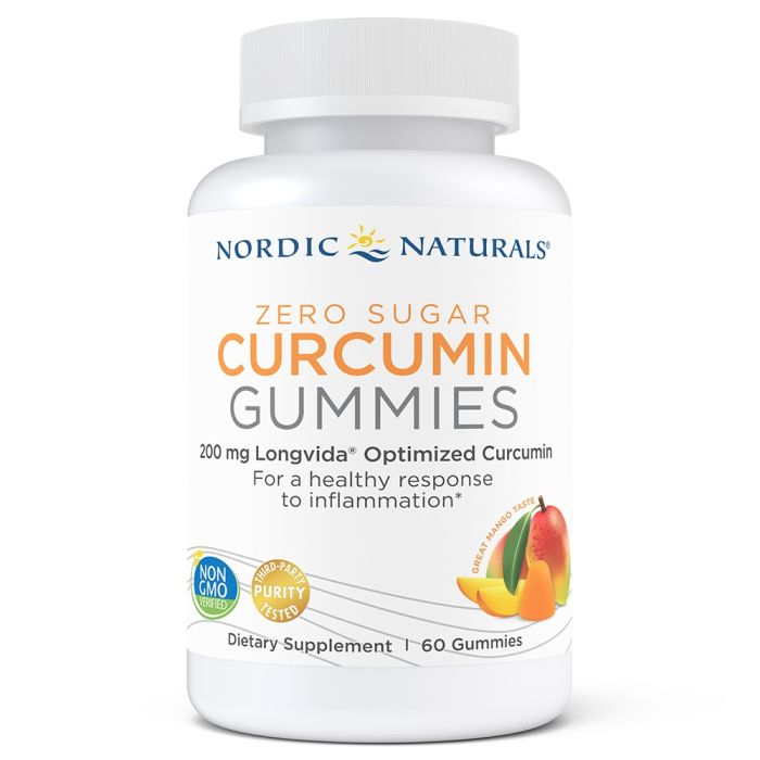 Nordic Naturals Curcumin 60 Gummies