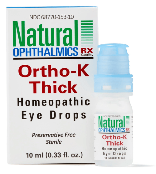 Natural Ophthalmics Ortho-K Thick (Night Time) 10 ml Eye Drops Expire 6.2022 - VitaHeals.com