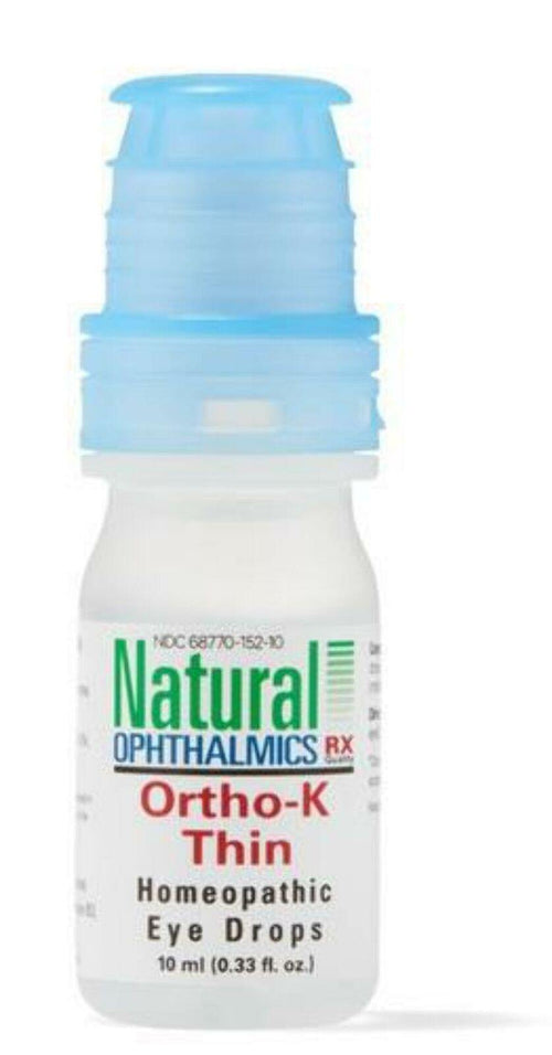 Natural Ophthalmics Ortho-K Thin (Day Time) Eye Drops,10 ml Expire 6.2022 - VitaHeals.com