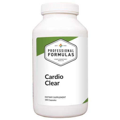 Professional Formulas Cardio Clear 180 Capsules - VitaHeals.com