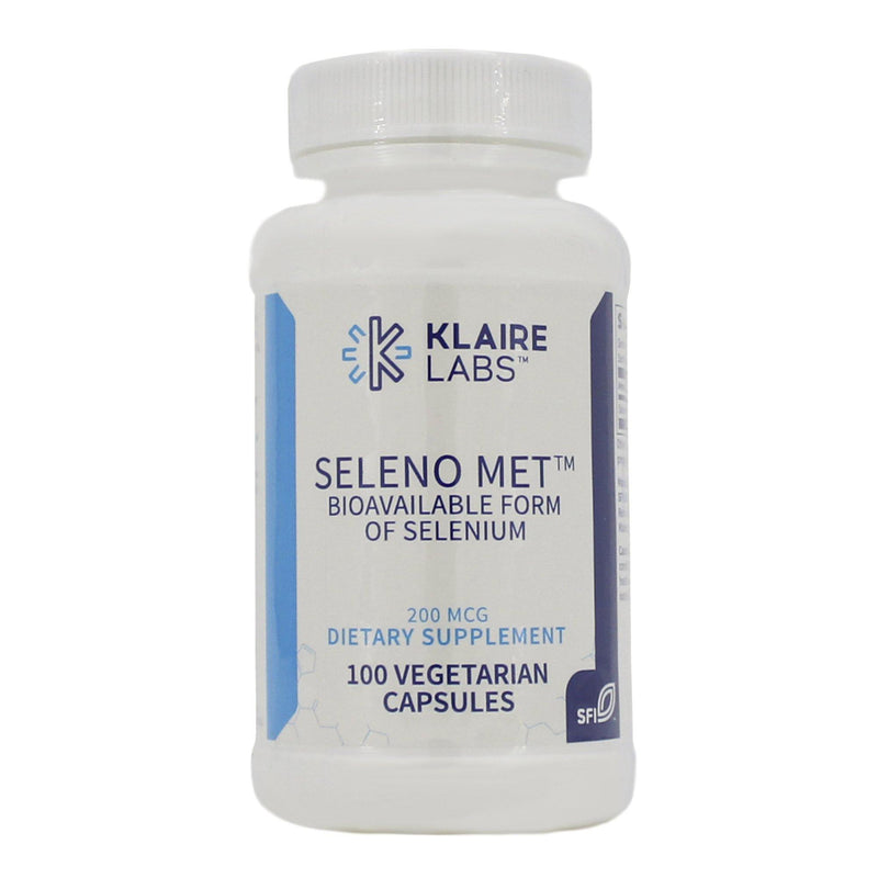 Klaire Labs Seleno Met (Selenium) 200Mcg 100 Count - VitaHeals.com