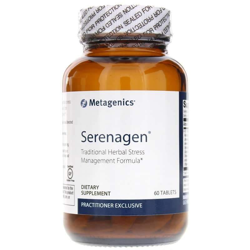 Metagenics Serenagen Herbal Stress Management 60 Tablets - VitaHeals.com
