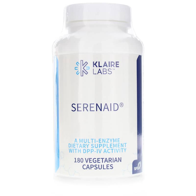 Klaire Labs Serenaid Multi Enzyme 180 Veg Capsules