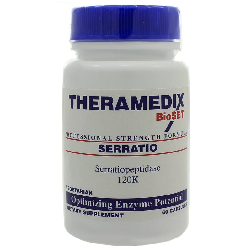 Theramedix BioSET Serratio 60 Capsules - VitaHeals.com