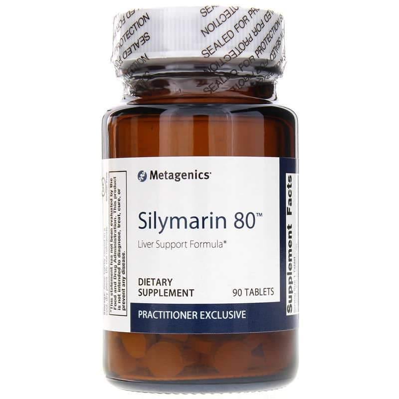 Metagenics Silymarin 80 Liver Support Formula 90 Tablets 2 Pack