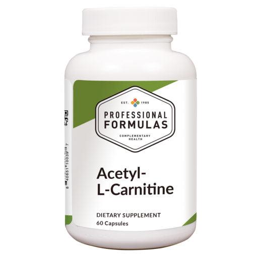 Professional Formulas Acetyl-L-Carnitine 500Mg 60 Capsules 2 Pack - VitaHeals.com