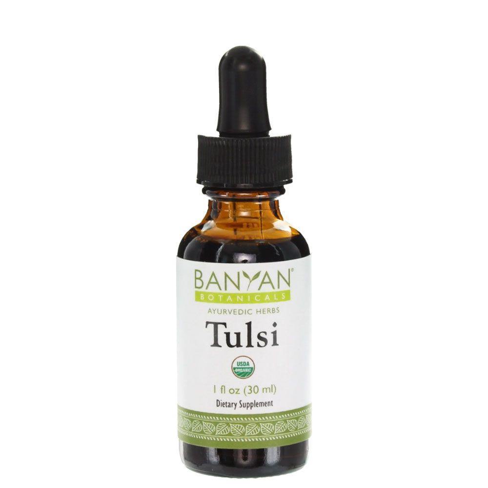 Banyan Botanicals Tulsi Liquid Extract 1 Fl Oz 3 Pack - VitaHeals.com