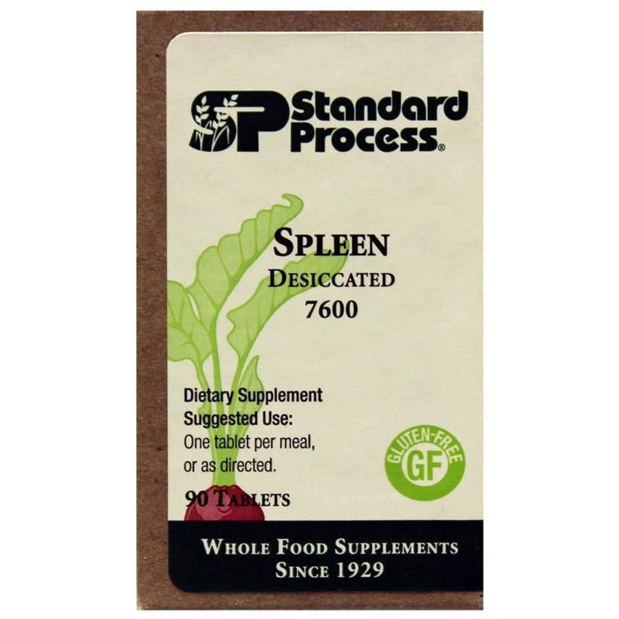 Standard Process Spleen Desiccated 90 Tablets 2 Pack - VitaHeals.com