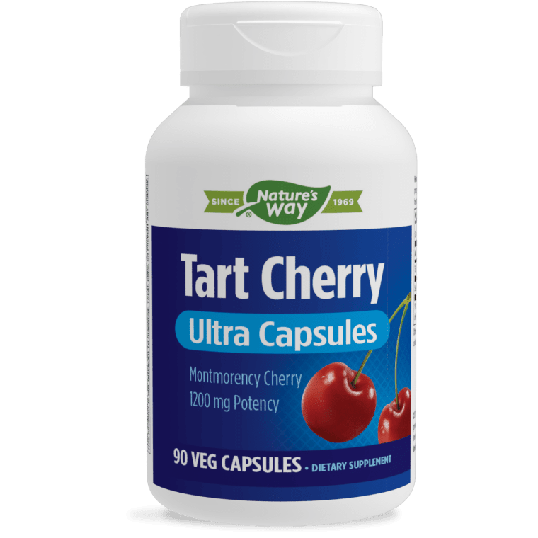 Tart Cherry Ultra 90 Veg Capsules Natures Way - VitaHeals.com