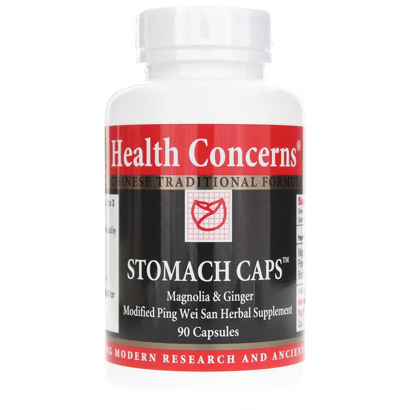 Health Concerns Stomach Caps Magnolia &amp; Ginger 90 Capsules