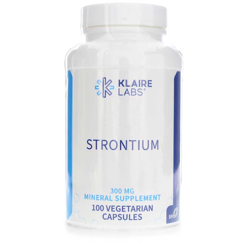 Klaire Labs Strontium 300 Mg 100 Capsules