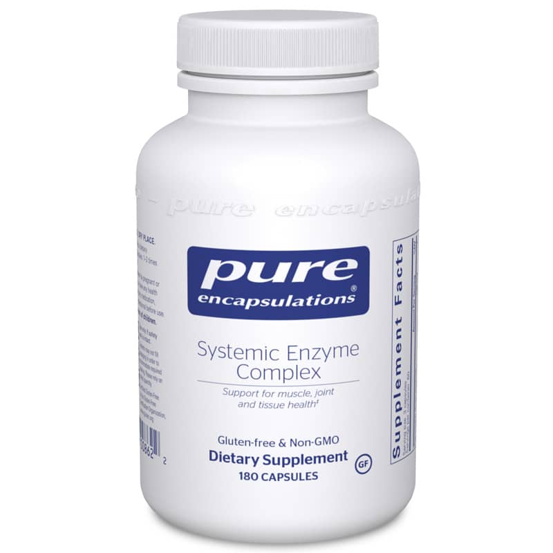 Pure Encapsulations Systemic Enzyme Complex 180 Capsules