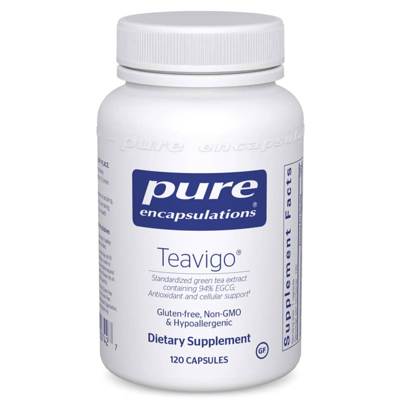 Pure Encapsulations Teavigo Green Tea Extract 120 Capsules