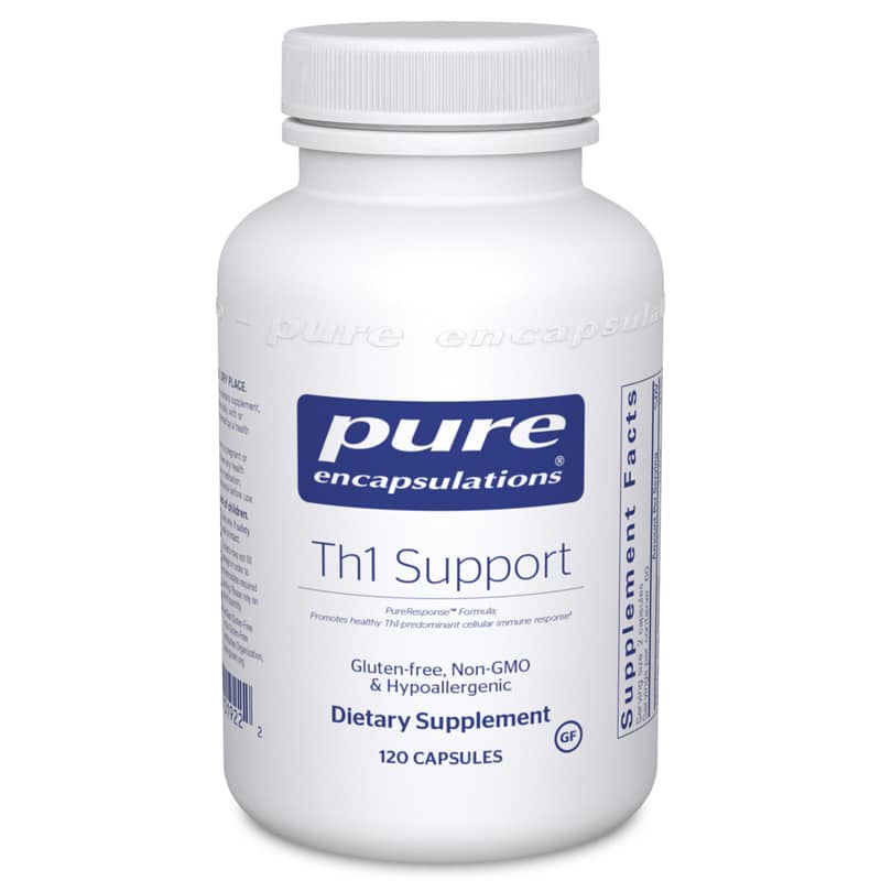 Pure Encapsulations Th1 Support 120 Capsules