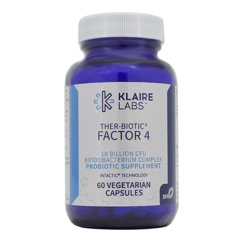Klaire Labs Ther-Biotic Factor 4 (Bifidobacterium Complex) Probiotic 60 Count 2 Pack - VitaHeals.com