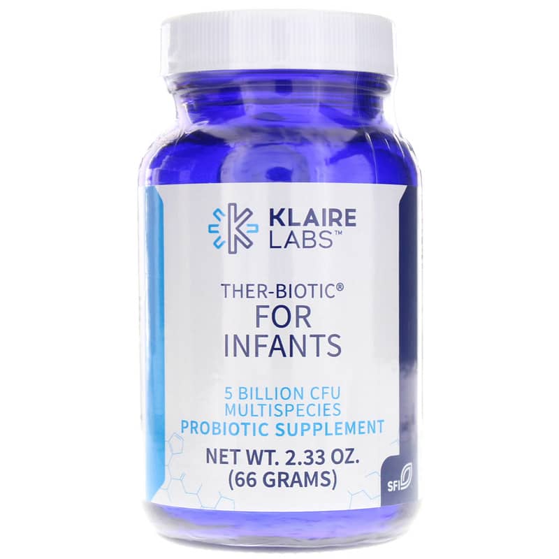 Klaire Labs Ther-Biotic for Infants Probiotic 5 Billion CFU