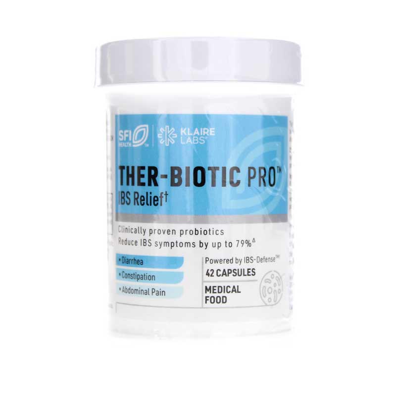 Klaire Labs Ther-Biotic Pro IBS Relief 42 Capsules