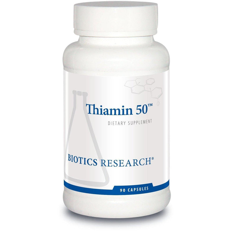 Biotics Research Thiamin 50 ( Vitamin B1)  90 Count - VitaHeals.com