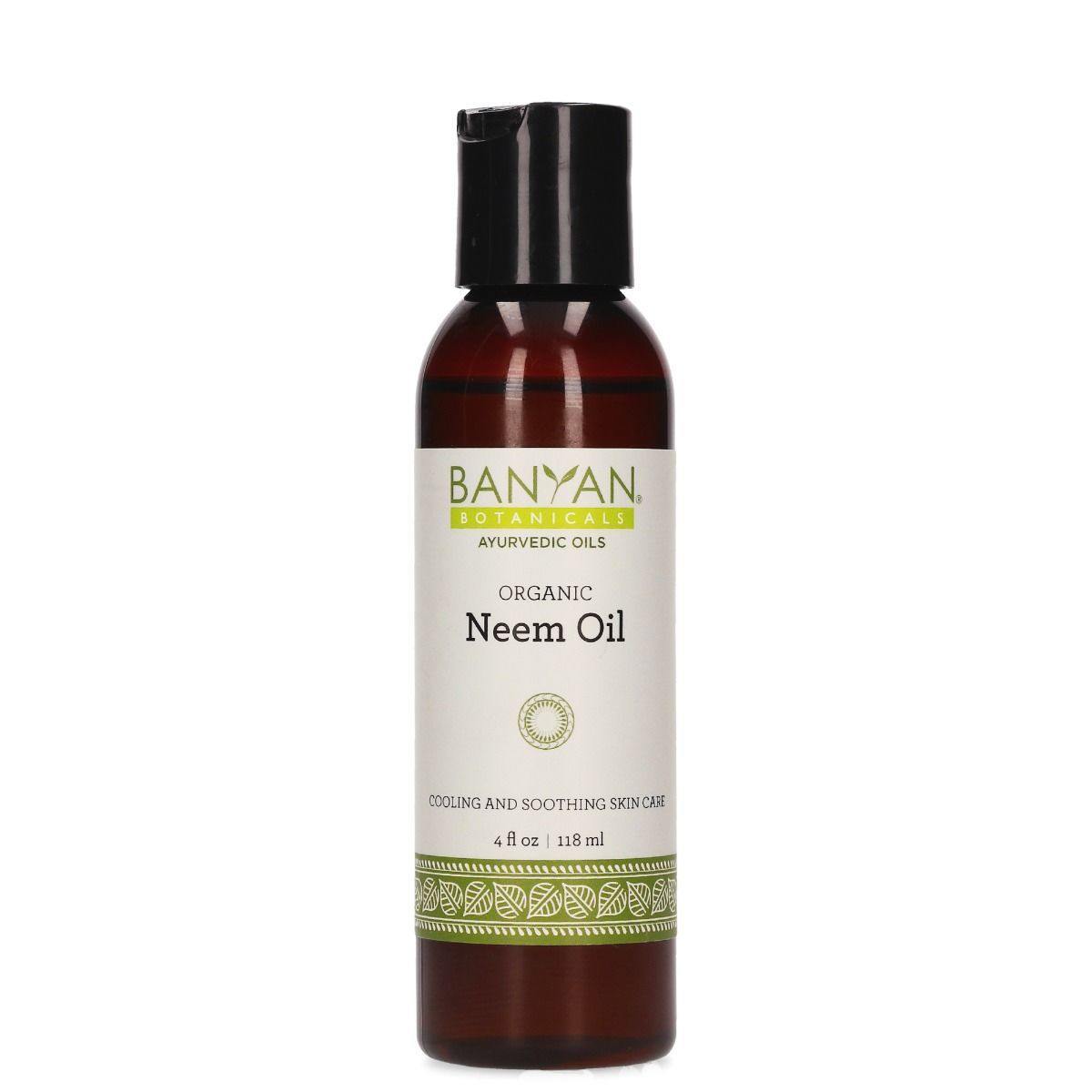 Banyan Botanicals Neem Oil Certified Organic 4 Oz 3 Pack - VitaHeals.com