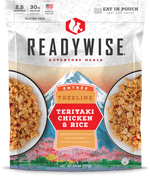 READYWISE Treelline Teriyaki Chicken & Rice Case of 6 Emergency Food Supply