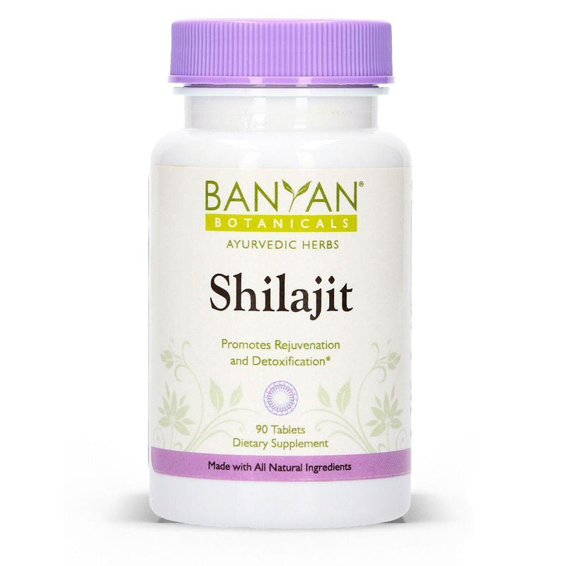 Banyan Botanicals Shilajit Organic 90 Tabs - VitaHeals.com