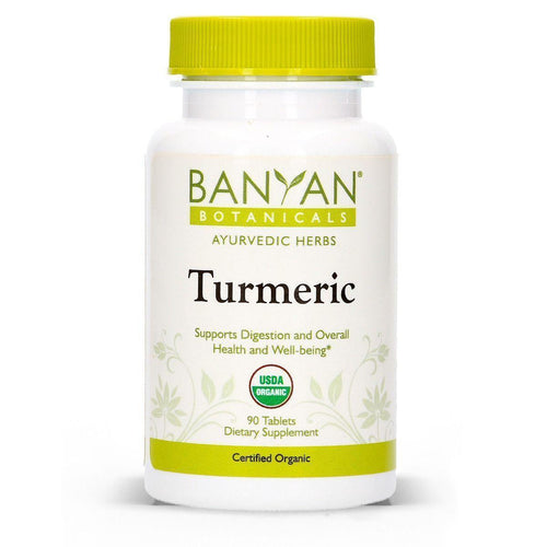 Banyan Botanicals Turmeric Organic 90 Tabs 2 Pack - VitaHeals.com