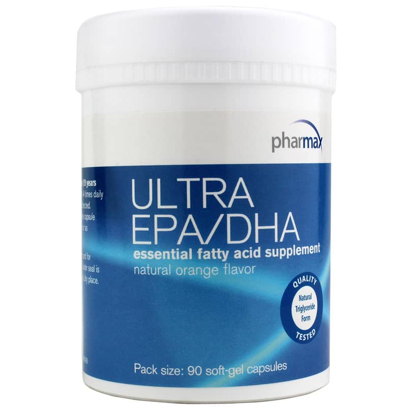 Pharmax Ultra EPA/DHA Capsules Orange Flavor 90 Softgels