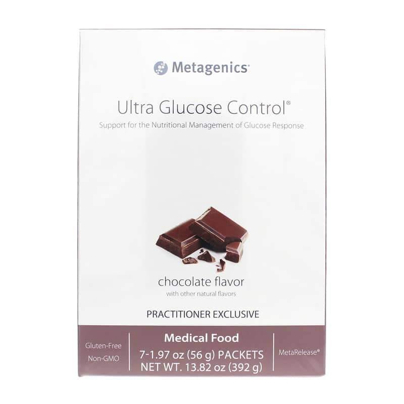 Metagenics Ultra Glucose Control Chocolate 7 Packets 2 Pack - VitaHeals.com